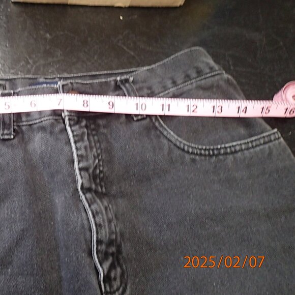 Bill Blass Easy Fit Black Jeans - Picture 6 of 6